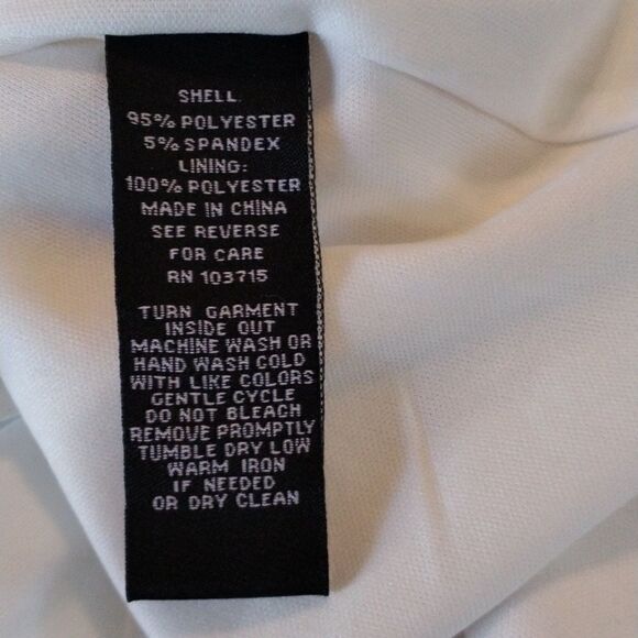 Sharagano White Dress - Picture 10 of 11